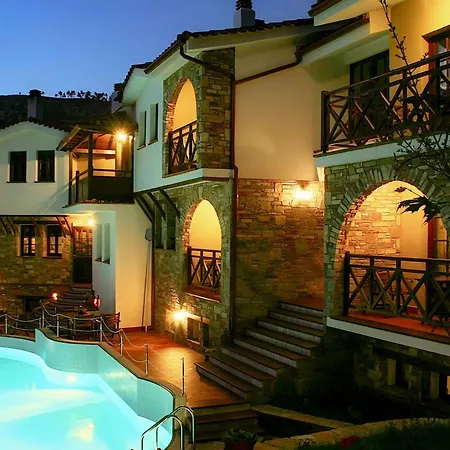 Kazaviti Luxury Lägenhetshotell Mikros Prinos